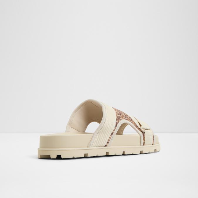 Deniels-In Men's Beige Strap Sandals image number 2