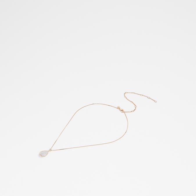 Beauceron Women's Clear On Gold Necklace image number 0
