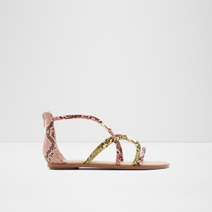 Pozoa Women's Multicolor Flat Sandals image number 0