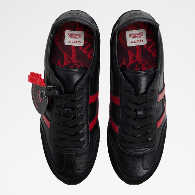 Hellfireclub-In Men's Black Low Top Sneakers image number 2