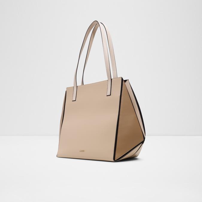 Largeprismatote Women's Beige Tote