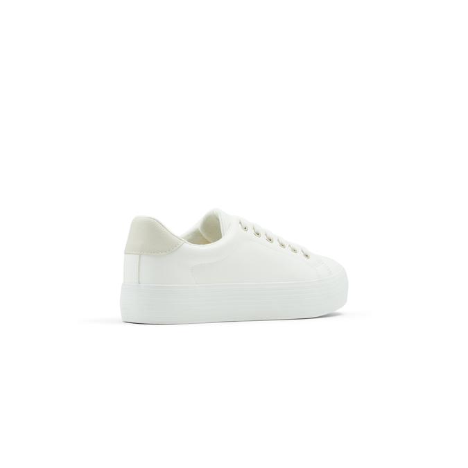 Violett Women's White Sneakers image number 1