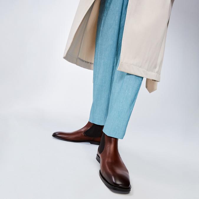 Bach Men's Brown Chelsea Boots image number 0
