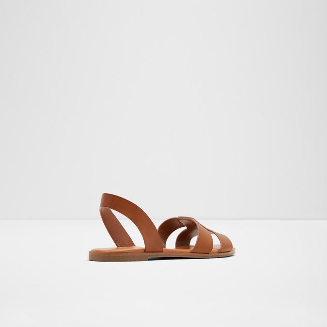 Terima Women's Dark Brown Flat Sandals image number 1