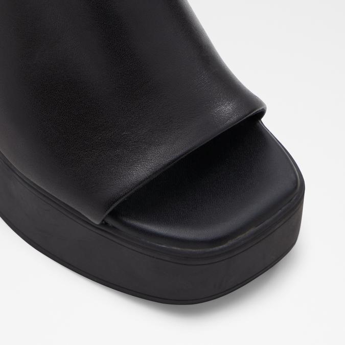 Maysee Women's Black Block Heel Sandals image number 5