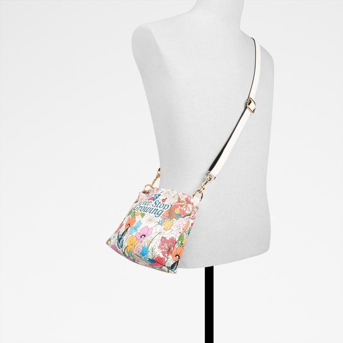 Whatisadam04 Women's White Satchel image number 4