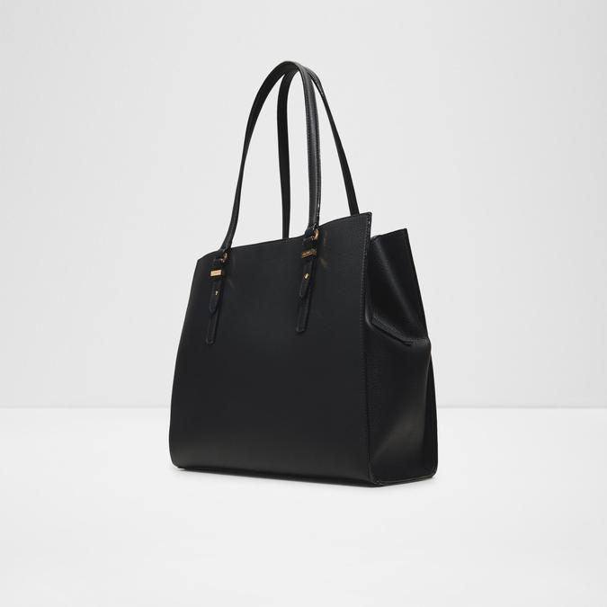 FEACAN Black Overflow Women Satchel