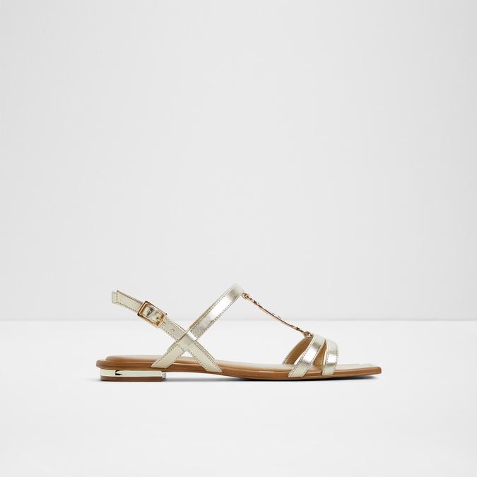 Glaoni-In Women's Gold Flat Sandals
