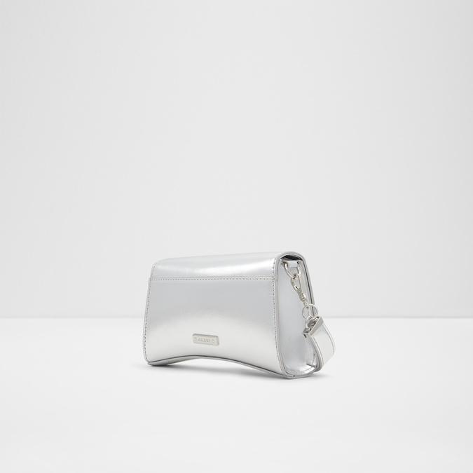Cleeo Women's Silver Clutch image number 1
