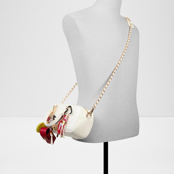 Farelden Women's White Satchel image number 4