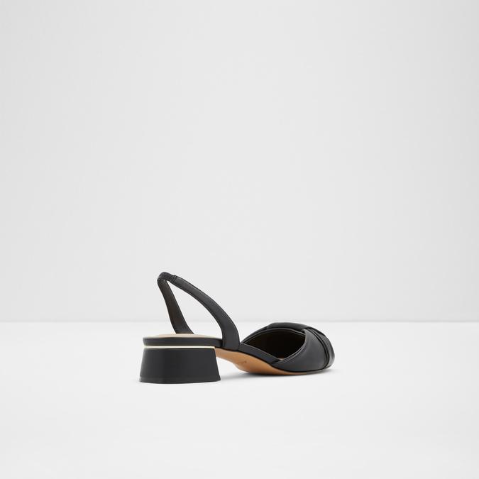 Breidda Women's Black Block Heel Shoes image number 1