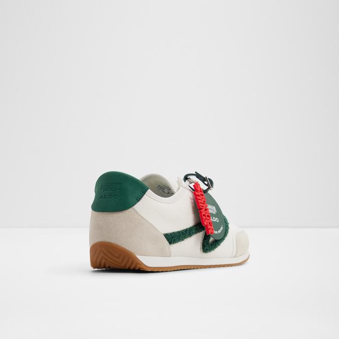 Hawkinshigh-In Men's White Low Top Sneakers image number 3