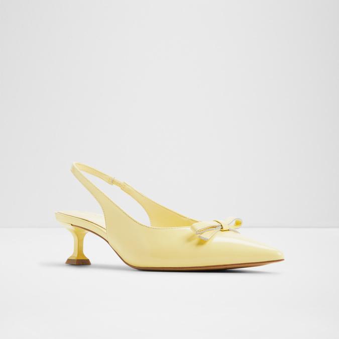 Luxuriant-In Women's Yellow Pumps image number 6