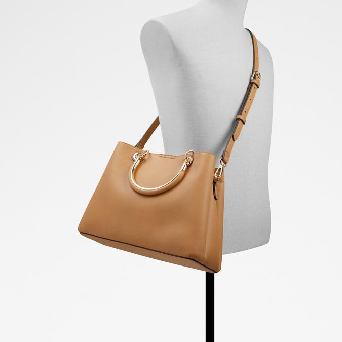 Surgoine Women's Beige Satchel image number 3