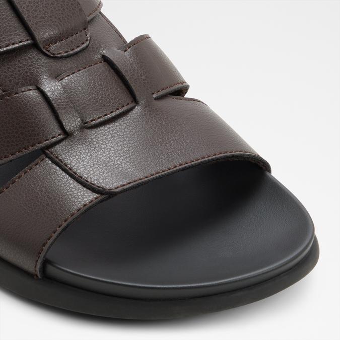 NUNOA Brown Men Back Strap Sandals image number 4