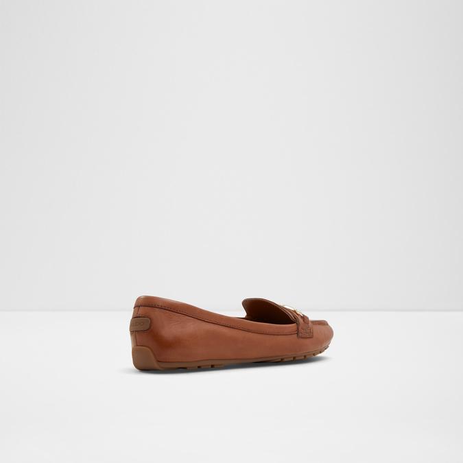 Bagdish Women's Brown Loafers image number 2