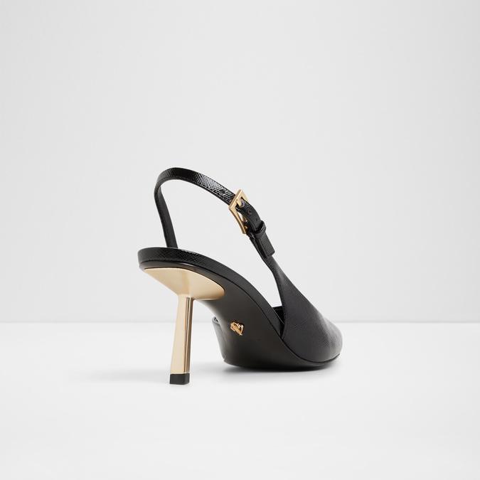 Jeanny-In Women's Black Pumps image number 2
