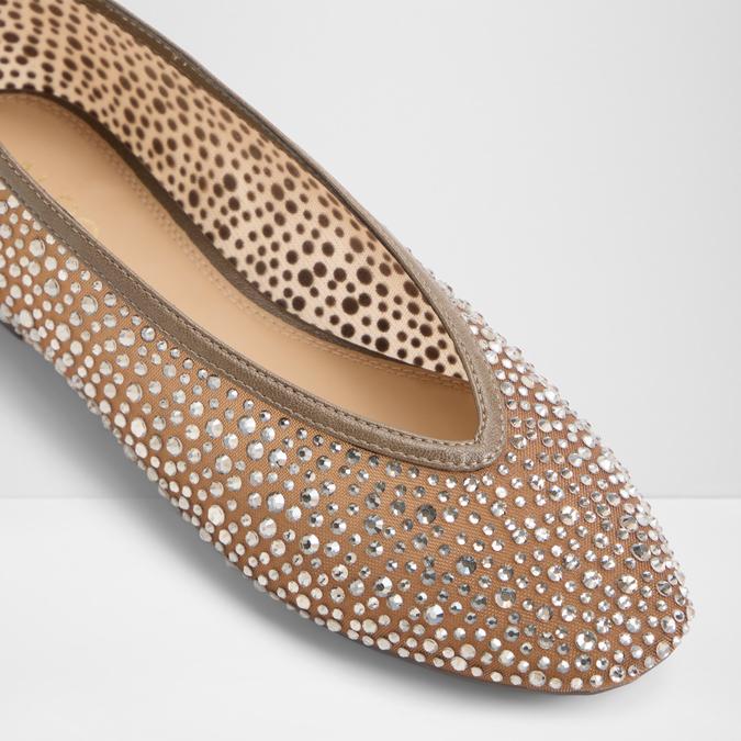 AYRAH-IN Taupe Women Ballerinas image number 3
