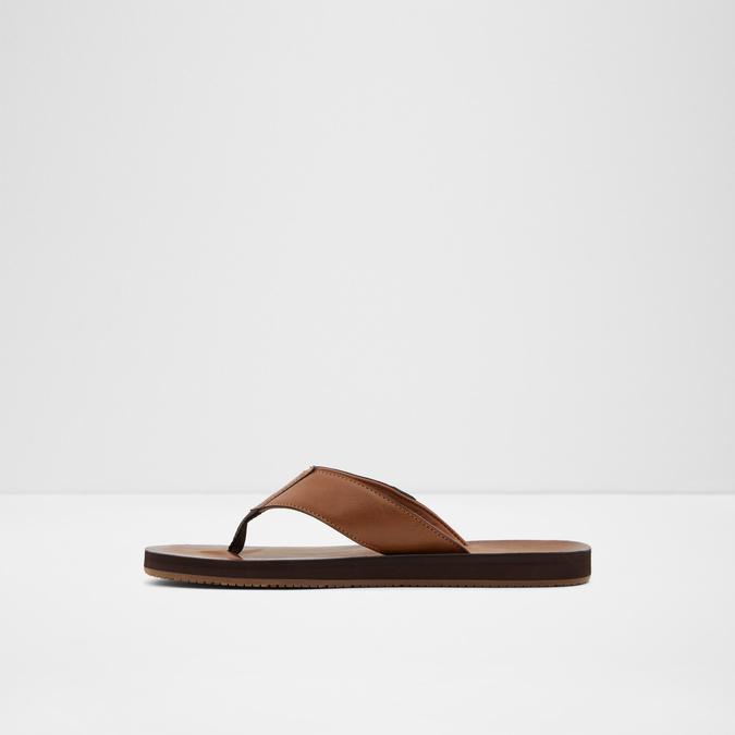 Thymel Men's Cognac Thong Sandals image number 3