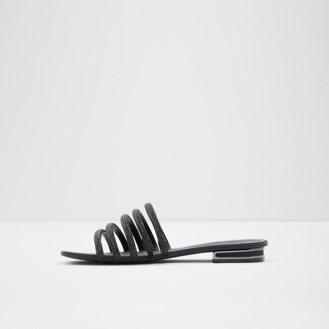 Roxy Women's Black Flat Sandals image number 2