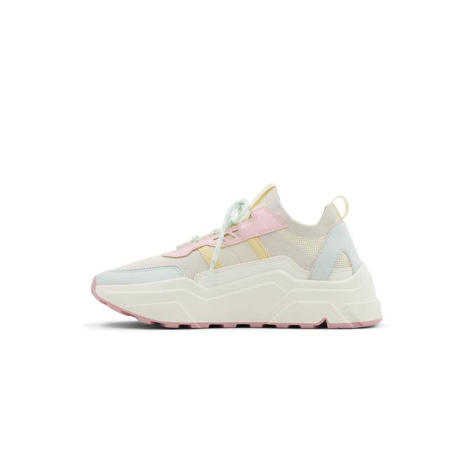Alexiis Women's White Multi Sneakers image number 2