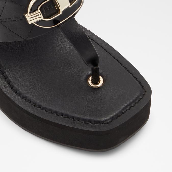 Sunseek Women's Black Sandals image number 5