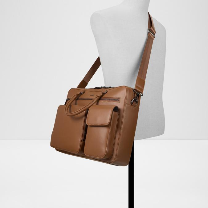 SORREN Brown Men Laptop Bag image number 3
