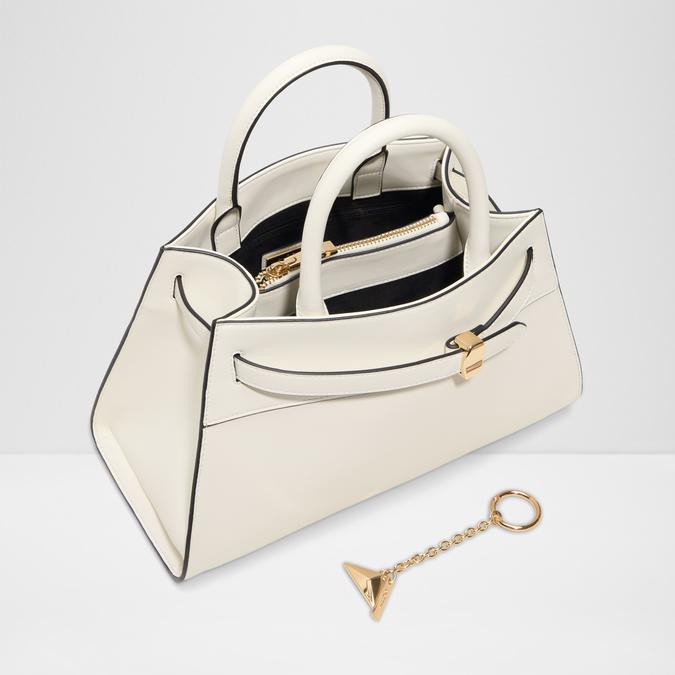Vasilia Women's Beige Satchel image number 2