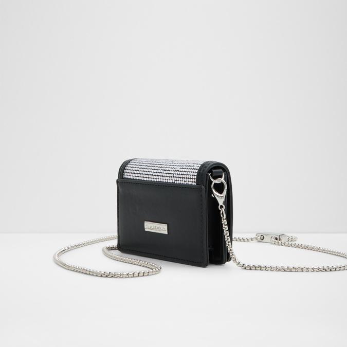 Tux Women's Black Wallet On A Chain image number 1