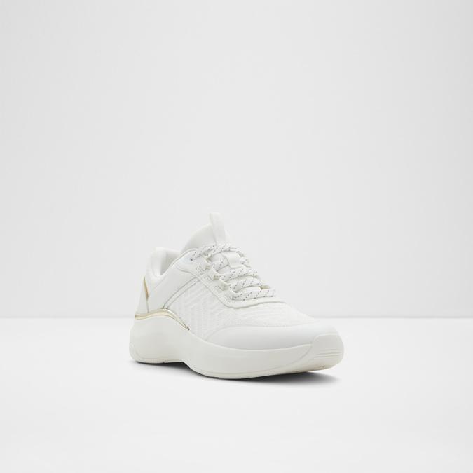 Pradish Women's White Sneaker image number 4