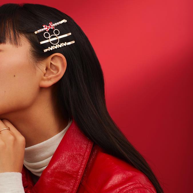 Pins-Mickey Women's Red Hair Accessories