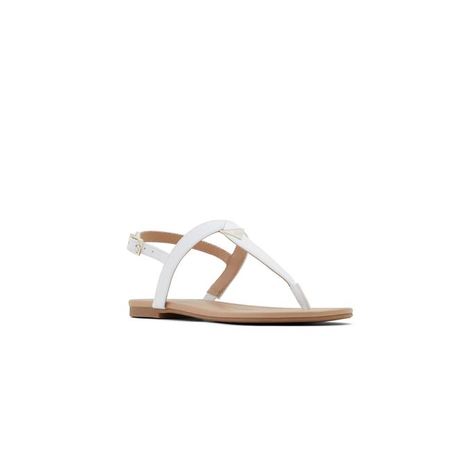 Danina Women's White Sandals image number 3