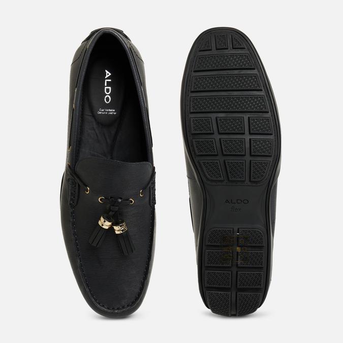 Sheremo Men's Black Moccasins image number 3
