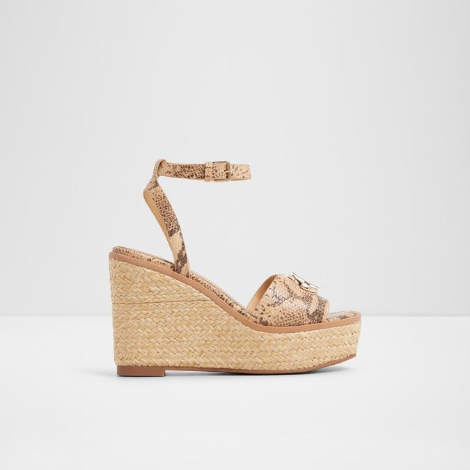 Droin-In Women's Brown Wedges