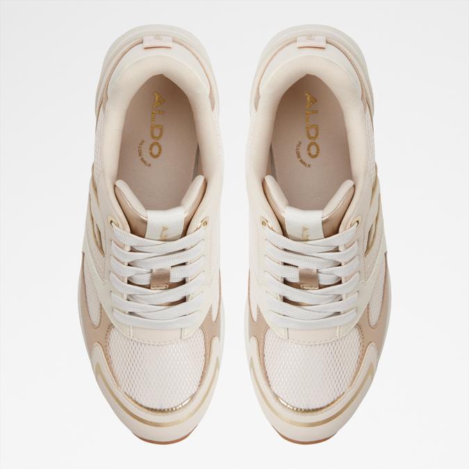 Brejosa-In Women's Beige Sneaker Wedges image number 1