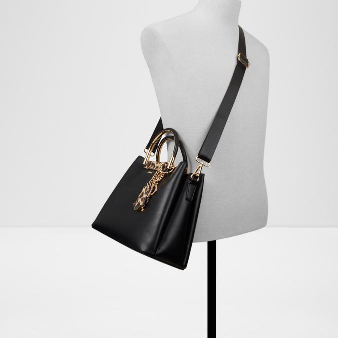  CLOENA BLACK Women Satchel image number 3