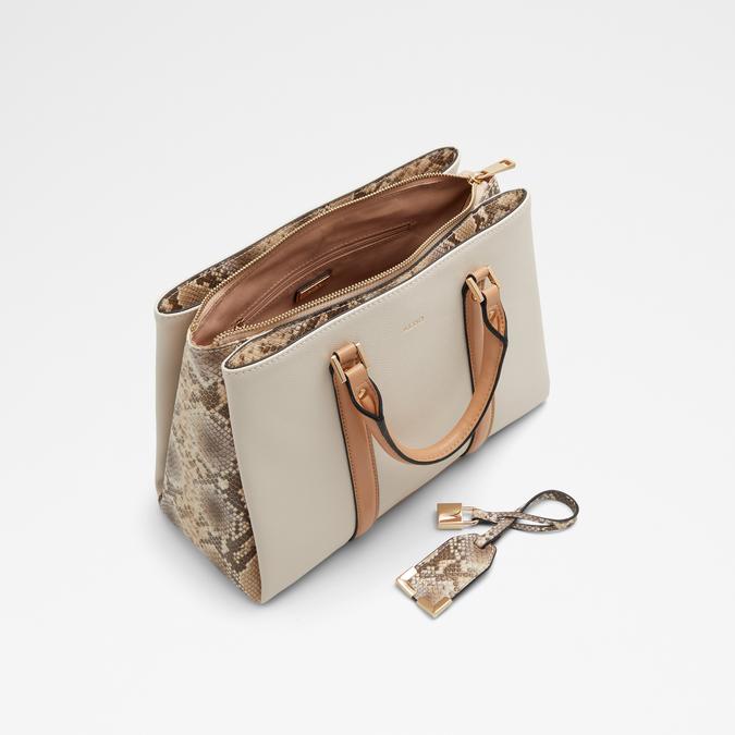 Harmonie Women's Beige Satchel image number 2