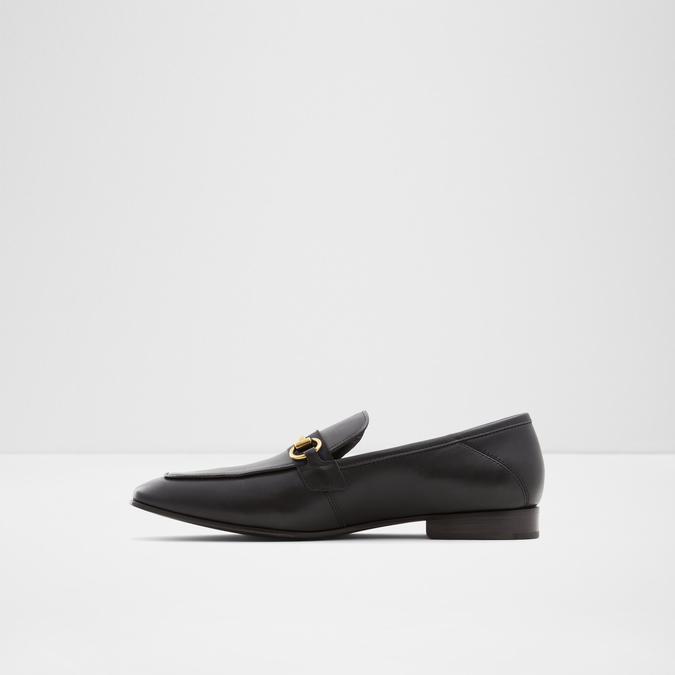 Heliothis Men's Black Dress Loafers image number 2