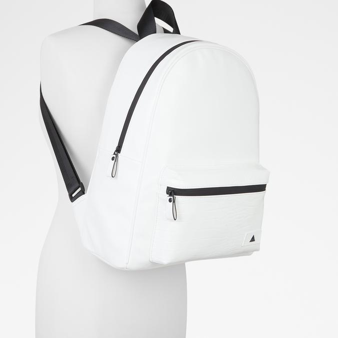 Kevpat Men's White Backpack image number 3