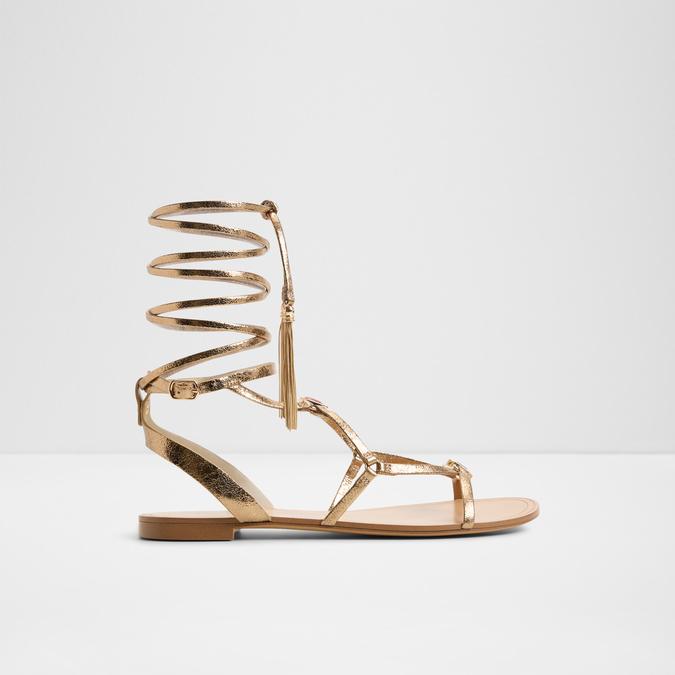 ANDRINA Gold Women Flats image number 0