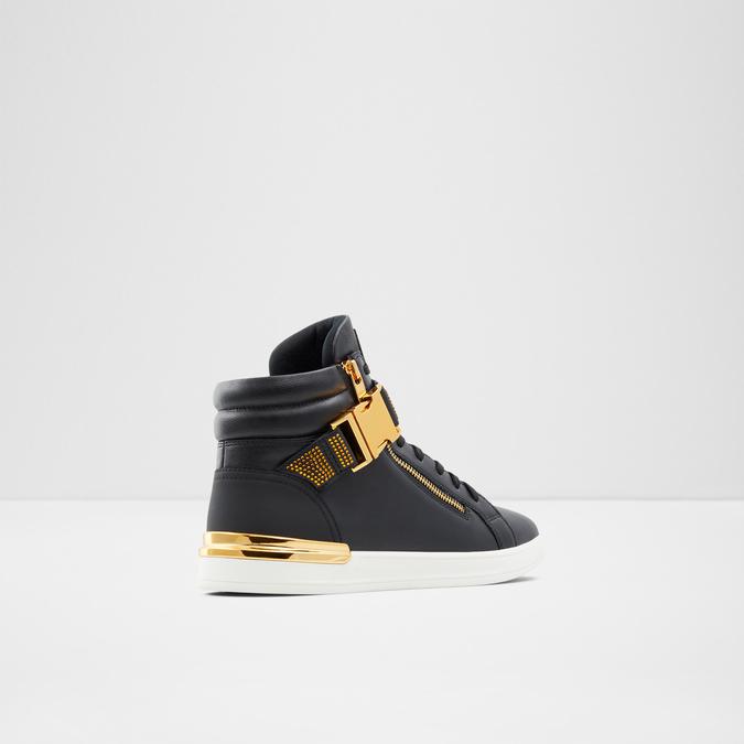 Roger Men's Black High Top Sneakers image number 1