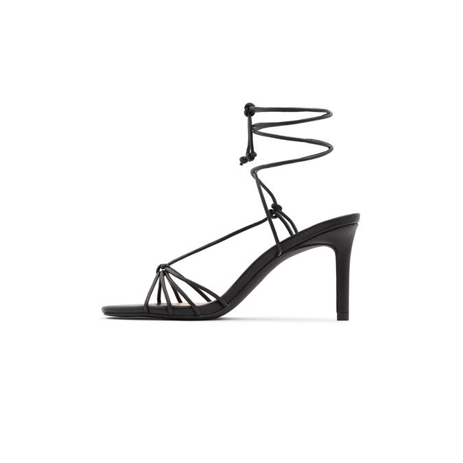 Alverna Women's Black Heeled Sandals image number 2