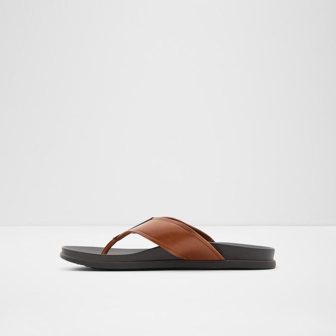 Afuthien Men's Cognac Thong Sandals image number 3