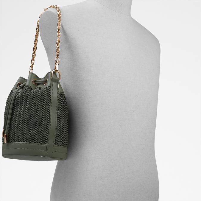 Auen Women's Brown Bucket Bag image number 5