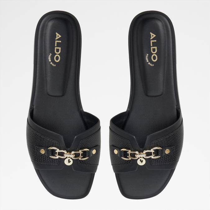 ALAMASSIA Black Women Flats image number 5