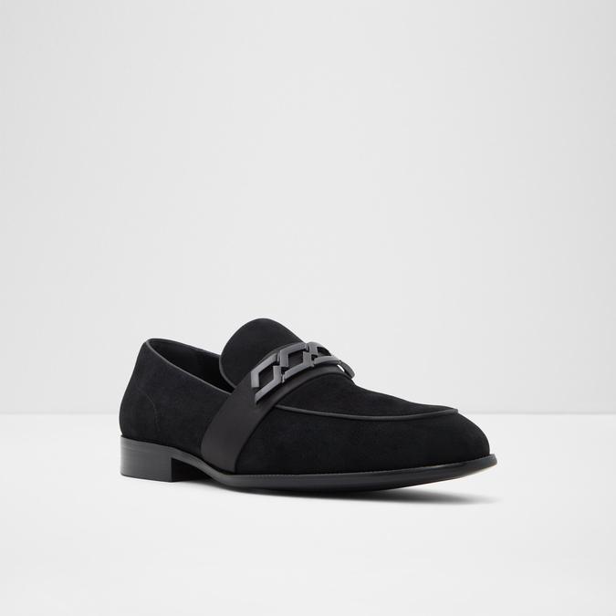 Sid Men's Black Loafers image number 4