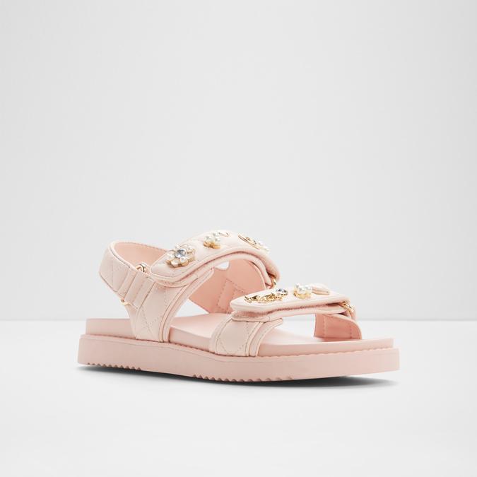 GEMIMAA Pink Women Sandals image number 3