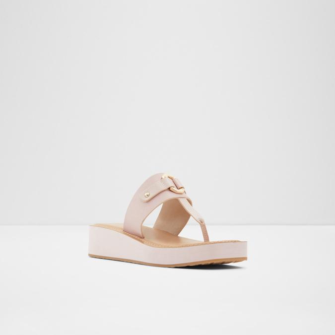 Minyara Women's Light Pink Sandals image number 4