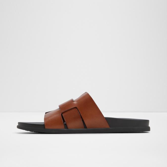 Padiena-In Men's Cognac Strap Sandals image number 3