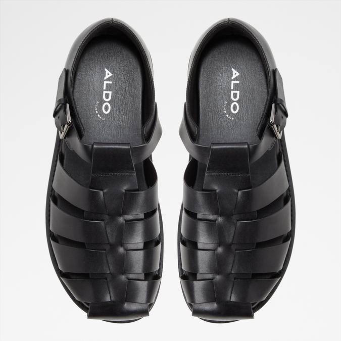Wildhavena-In Men's Black Strap Sandals